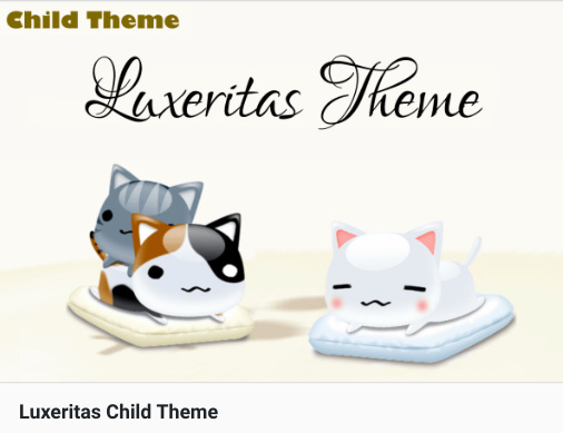 Luxeritas Child Theme